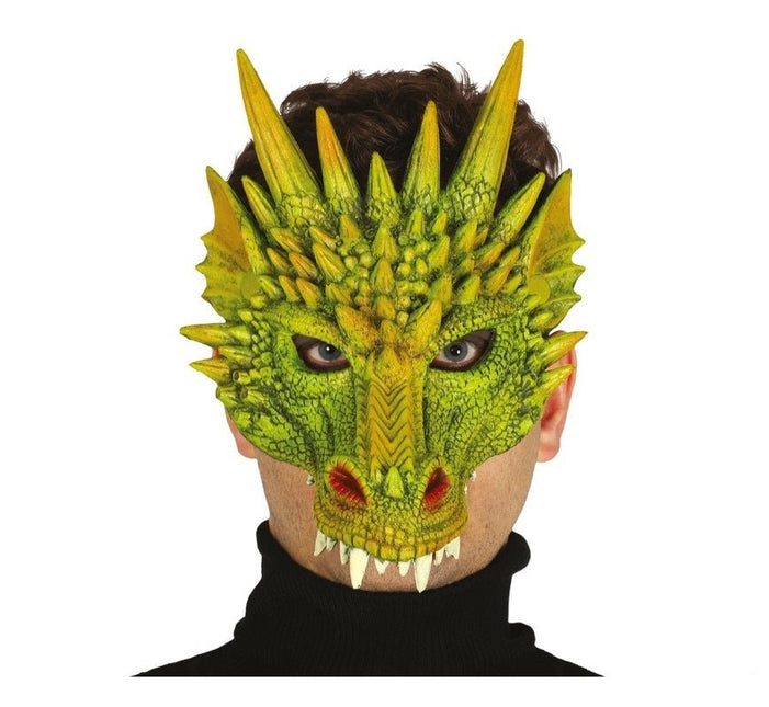 Halloween Half Masker Draak van Fiestas Guirca koop je bij Partywinkel