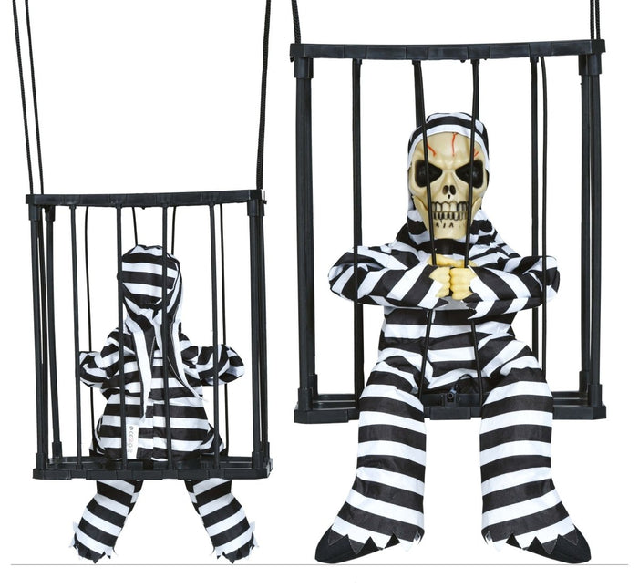 Halloween Pop Gevangen Skelet 27cm van Fiestas Guirca koop je bij Partywinkel