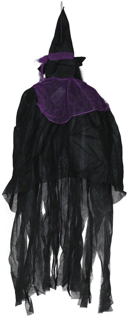 Halloween Pop Heks Met Licht En Geluid 1,2m van Fiestas Guirca koop je bij Partywinkel