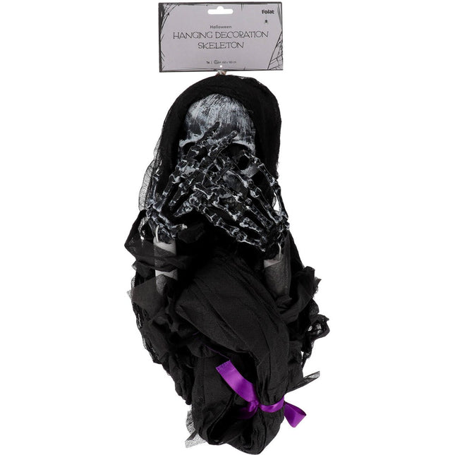 Halloween Pop Skelet De Dood 1,8m van Folat koop je bij Partywinkel