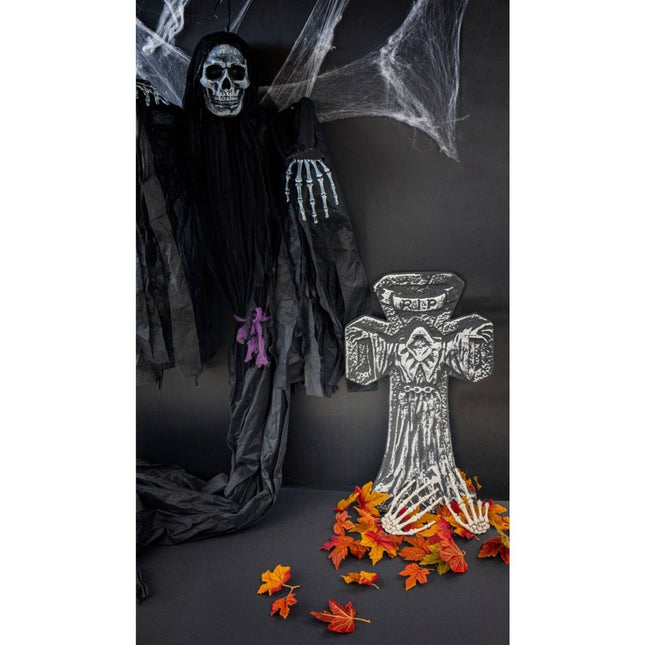 Halloween Pop Skelet De Dood 1,8m van Folat koop je bij Partywinkel