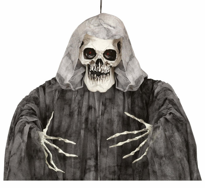 Halloween Hangdecoratie Skelet Met Licht 1,7m van Fiestas Guirca koop je bij Partywinkel