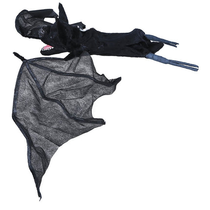 Halloween Hangdecoratie Vleermuis Met Licht 31cm van Fiestas Guirca koop je bij Partywinkel