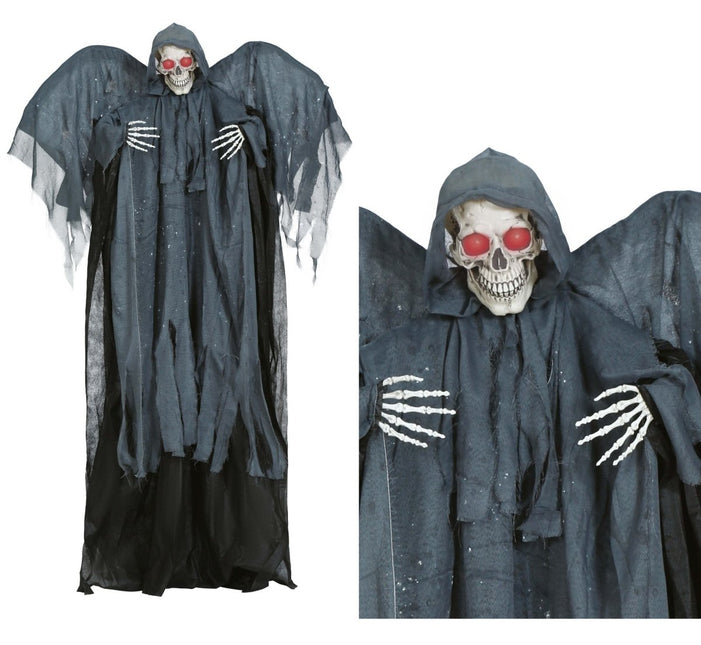 Halloween Hangdecoratie Zwart Engel van Fiestas Guirca koop je bij Partywinkel