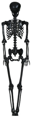 Halloween Hangdecoratie Zwart Skelet 90cm van Fiestas Guirca koop je bij Partywinkel