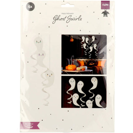 Halloween Hangspiralen Spookjes van Folat koop je bij Partywinkel