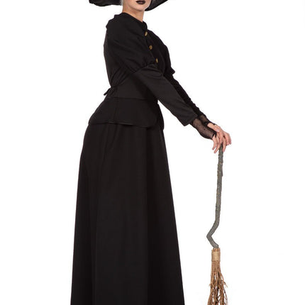 Halloween Heks Kostuum Zwart van Wilbers & Wilbers koop je bij Partywinkel
