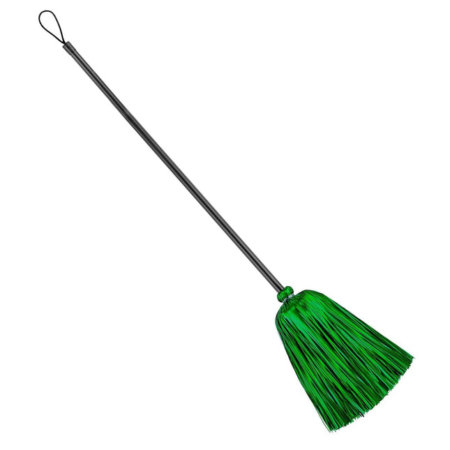 Halloween Heksenbezem Groen 92cm van Widmann koop je bij Partywinkel