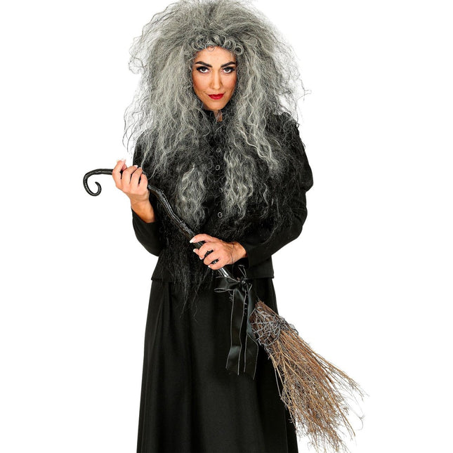 Halloween Heksenbezem Inklapbaar 95cm van Widmann koop je bij Partywinkel