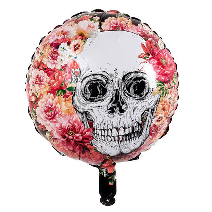 Halloween Helium Ballon Day Of The Dead Leeg 45cm van Boland koop je bij Partywinkel