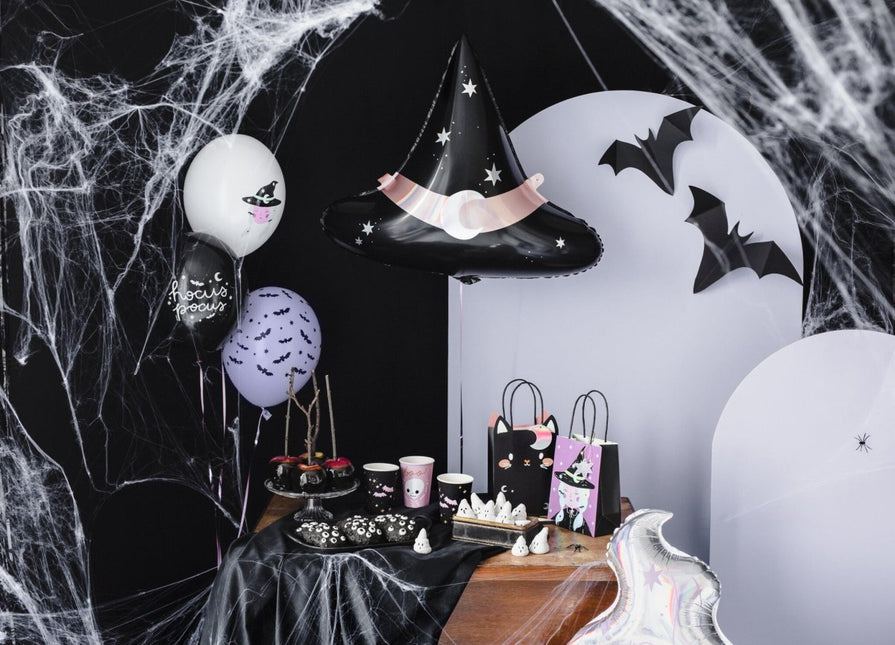 Halloween Helium Ballon Heksenhoed Leeg 57,5cm van Partydeco koop je bij Partywinkel