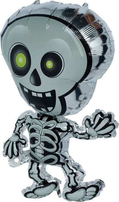 Halloween Helium Ballon Skelet Leeg 65cm van Fiestas Guirca koop je bij Partywinkel