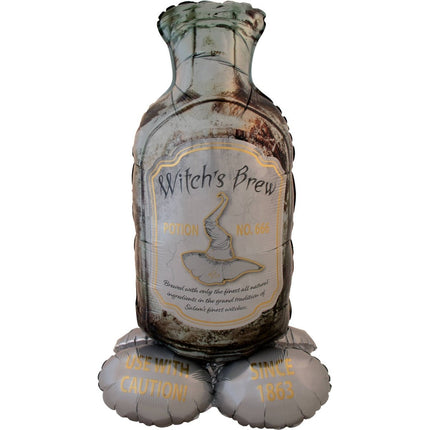 Halloween Helium Ballon Toverdrank Met Standaard Leeg 95cm van Folat koop je bij Partywinkel