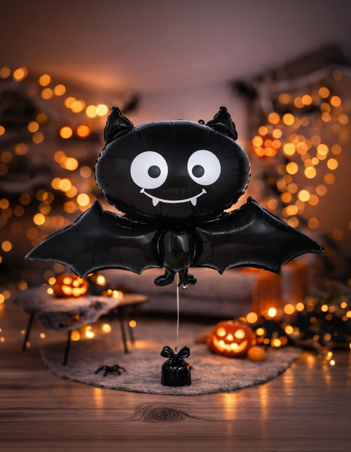 Halloween Helium Ballon Vleermuis Leeg 75cm van Fiestas Guirca koop je bij Partywinkel