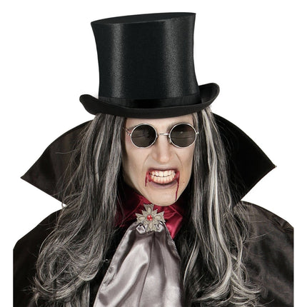 Halloween Hoed Zwart Hoog van Widmann koop je bij Partywinkel