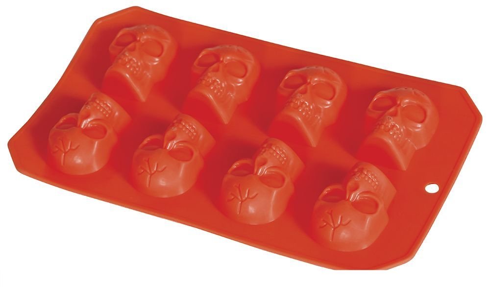 Halloween Ijsblokjesvorm Doodshoofden 21cm van Fiestas Guirca koop je bij Partywinkel