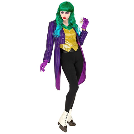 Halloween Jas Dames Joker van Widmann koop je bij Partywinkel