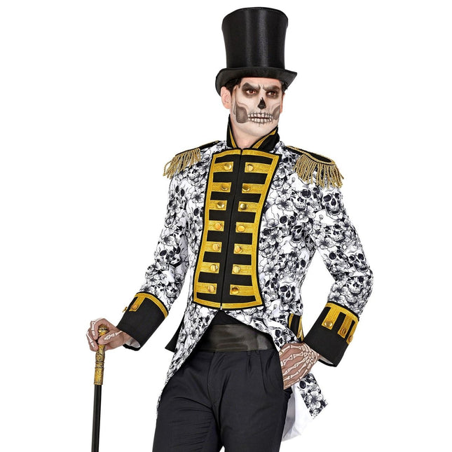 Halloween Jas Heren Schedels van Widmann koop je bij Partywinkel