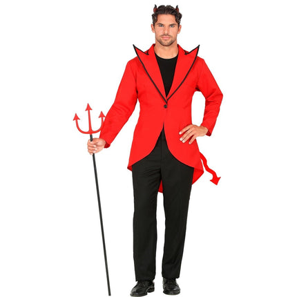 Halloween Jas Rood Duivel van Widmann koop je bij Partywinkel