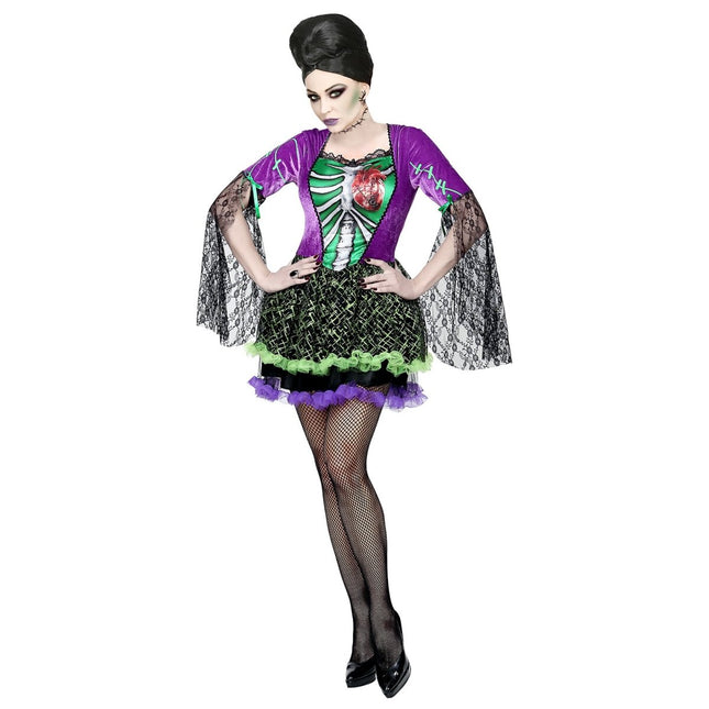 Halloween Jurk Dames Monster Bruid van Widmann koop je bij Partywinkel