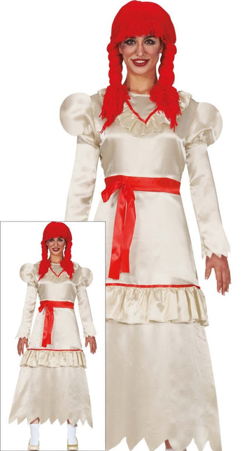 Halloween Jurk Dames Vervloekte Pop van Fiestas Guirca koop je bij Partywinkel