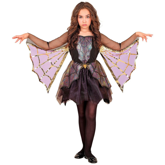 Halloween Jurk Kind Spider Girl van Widmann koop je bij Partywinkel