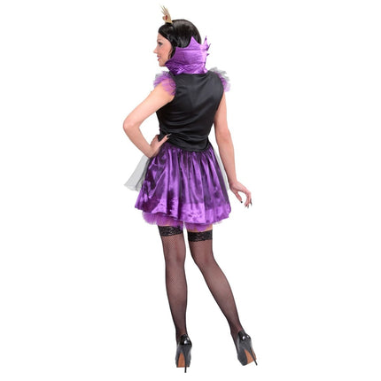 Halloween Jurk Paars Dames Melfizia van Widmann koop je bij Partywinkel