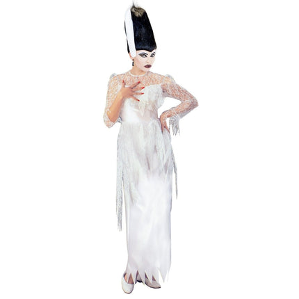 Halloween Jurk Wit Dames Koningin van Widmann koop je bij Partywinkel