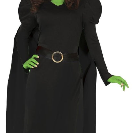 Halloween Jurk Zwart Dames Heks Lang van Fiestas Guirca koop je bij Partywinkel