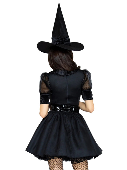 Halloween Jurk Zwart Dames Leg Avenue van Leg Avenue koop je bij Partywinkel