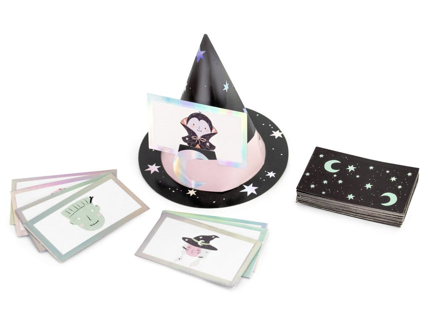 Halloween Kaartspel Wie Ben Ik 46 delig van Partydeco koop je bij Partywinkel