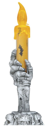 Halloween Kandelaar Met Led Kaars 15cm van Fiestas Guirca koop je bij Partywinkel