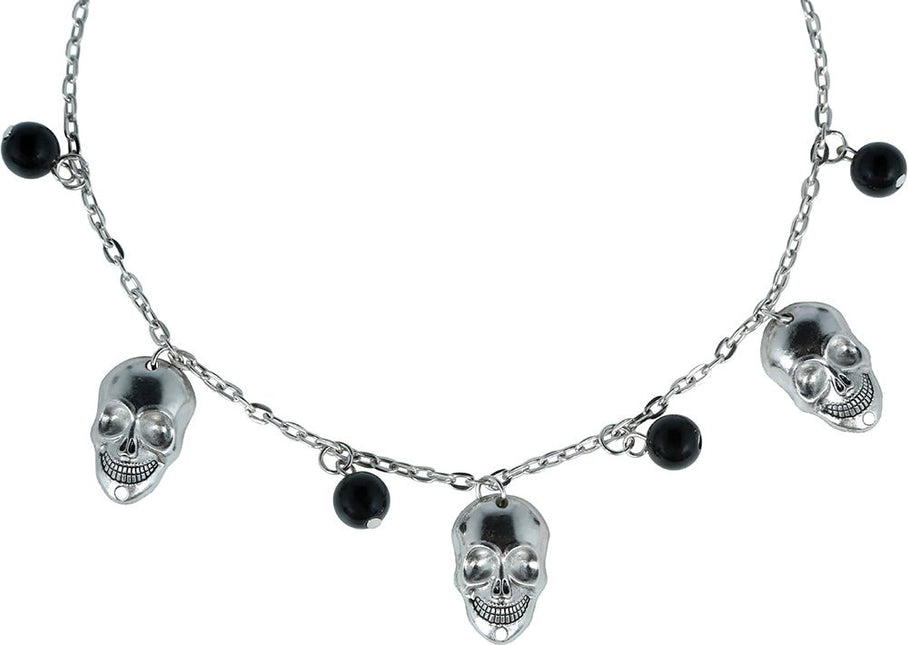 Halloween Ketting Doodskoppen van Fiestas Guirca koop je bij Partywinkel