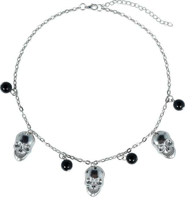 Halloween Ketting Doodskoppen van Fiestas Guirca koop je bij Partywinkel