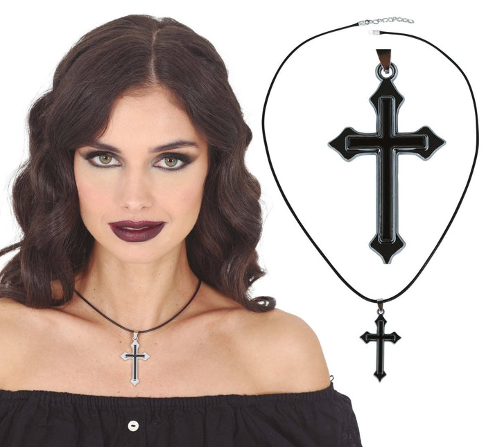 Halloween Ketting Kruis 5cm van Fiestas Guirca koop je bij Partywinkel