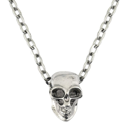 Halloween Ketting Zilver Schedel van Widmann koop je bij Partywinkel