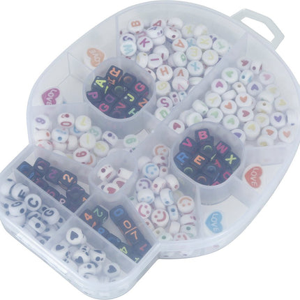 Halloween Knutselpakket Armbanden Maken Letters En Cijfers van Fiestas Guirca koop je bij Partywinkel