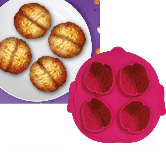 Halloween Koekvormpjes Hersenen 21cm van Fiestas Guirca koop je bij Partywinkel
