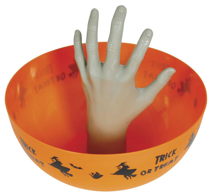 Halloween Kom Met Hand 25cm van Fiestas Guirca koop je bij Partywinkel