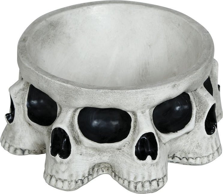 Halloween Kom Schedels 16cm van Fiestas Guirca koop je bij Partywinkel