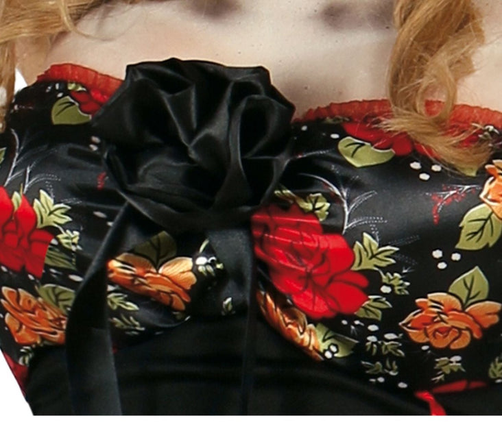 Halloween Kostuum Dames Jurk Skelet Day Of The Dead van Fiestas Guirca koop je bij Partywinkel