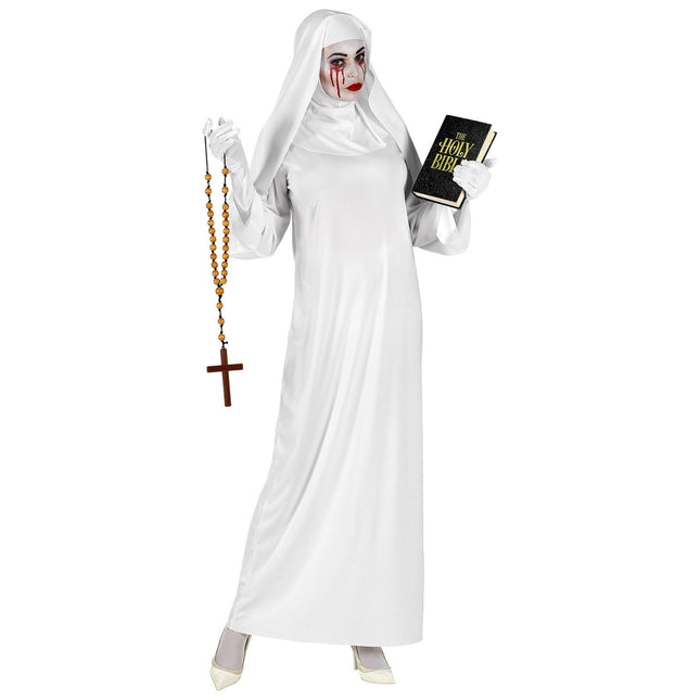 Halloween Kostuum Dames Non Geest van Widmann koop je bij Partywinkel