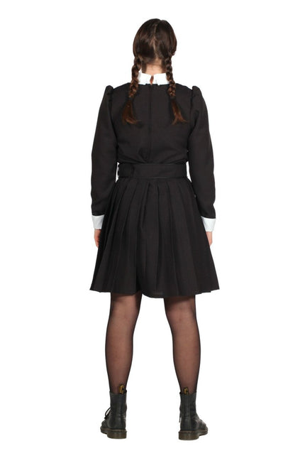 Halloween Kostuum Dames Wednesday van Wilbers & Wilbers koop je bij Partywinkel
