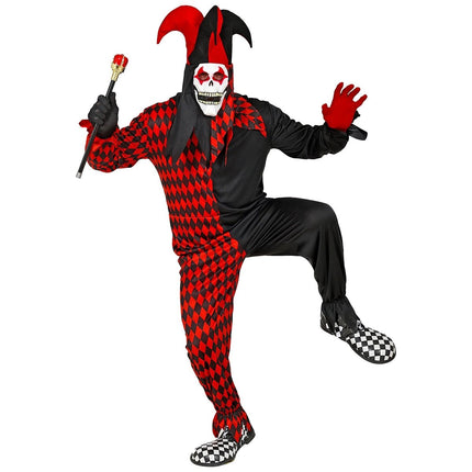 Halloween Kostuum Heren Harlekijn van Widmann koop je bij Partywinkel