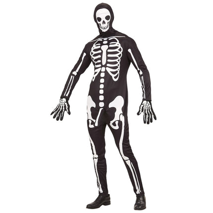 Halloween Kostuum Heren Skelet 3 delig van Widmann koop je bij Partywinkel