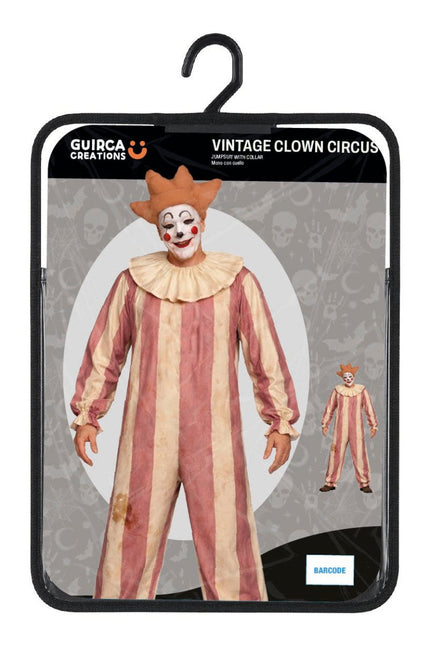Halloween Kostuum Heren Vintage Circus Clown van Fiestas Guirca koop je bij Partywinkel