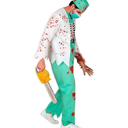 Halloween Kostuum Heren Zombie Dokter Bloed van Widmann koop je bij Partywinkel