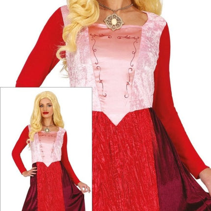 Halloween Kostuum Jurk Heks Hellige Hetty Rood Dames van Fiestas Guirca koop je bij Partywinkel