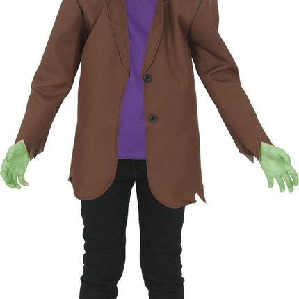 Halloween Kostuum Kind Groen Monster van Fiestas Guirca koop je bij Partywinkel