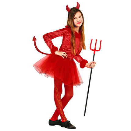 Halloween Kostuum Meisje Duivel van Widmann koop je bij Partywinkel